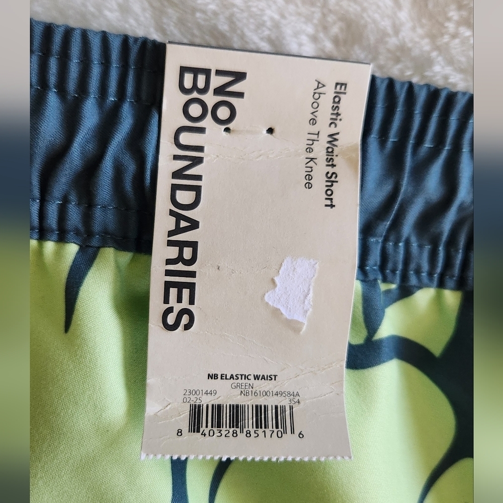 π΄ No Boundaries Menβs Tropical Swim Shorts β Size XL (40β42), NWT, 6β Inseam - Picture 3 of 15